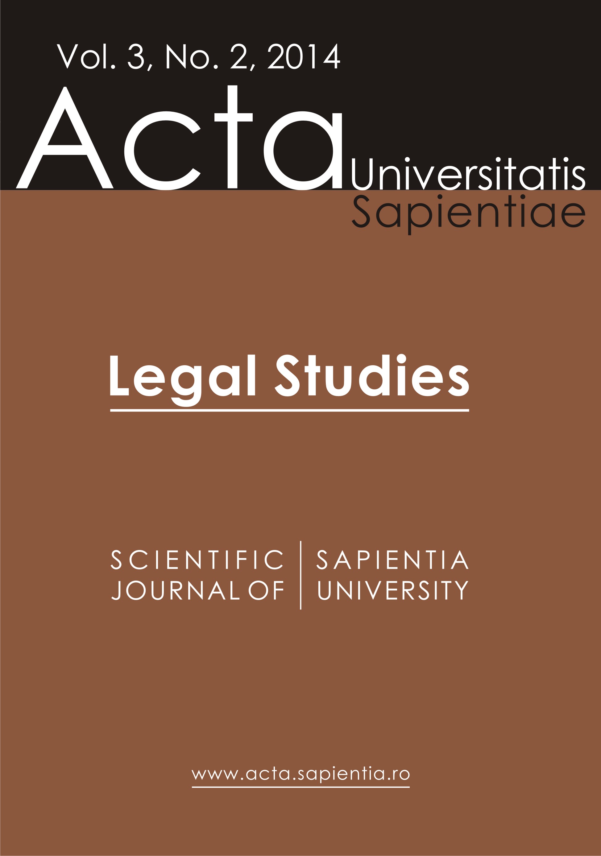 Regulation of Some Criminal Offenses Against the Administration of Justice in the New Penal Code of Romania – with a View to their Possible Occurrence During the Course of the Civil Trial Cover Image