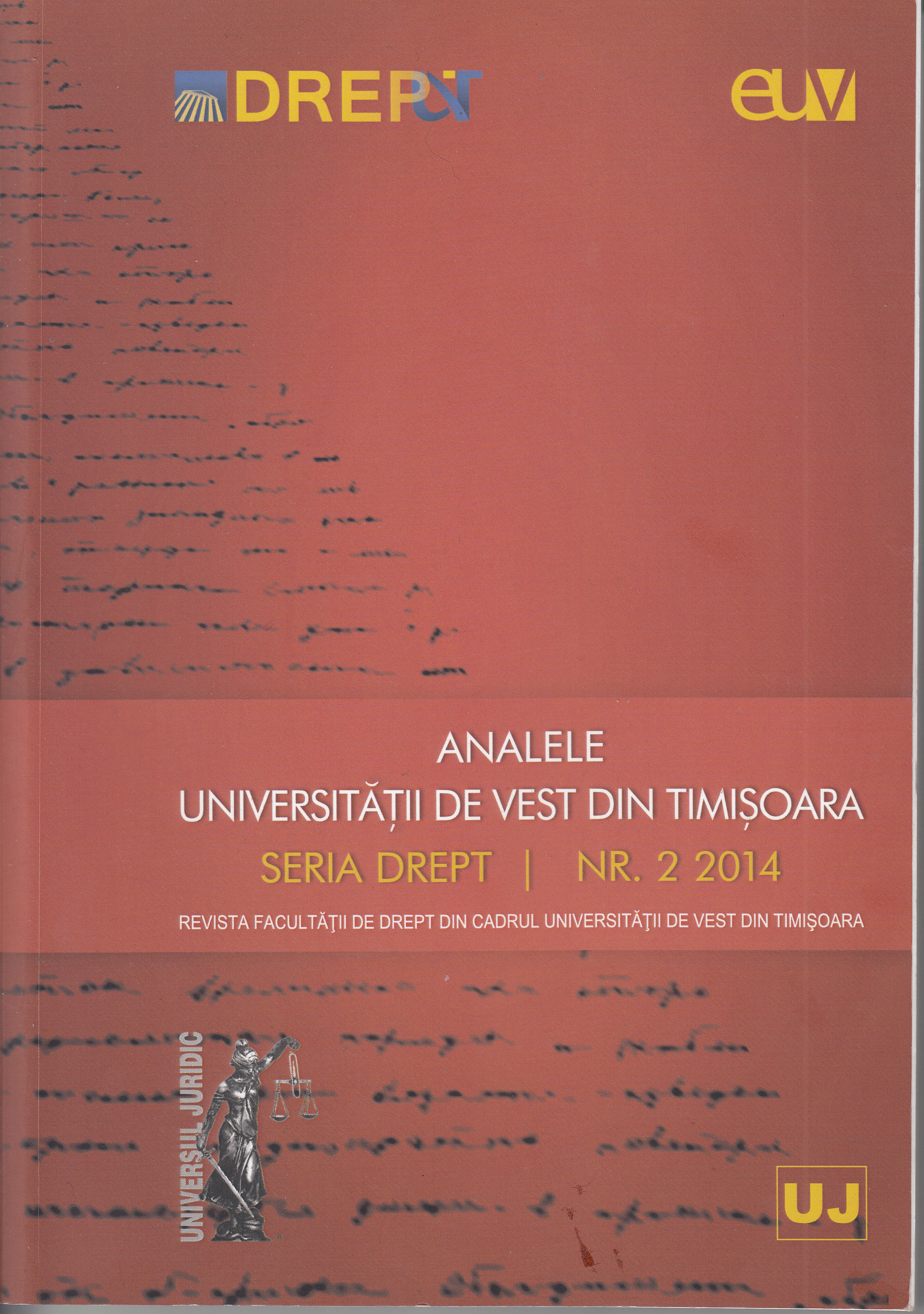 Therapeutic obsession. Pros and Cons of Euthanasia - New Challenges of Romanian Legislation Cover Image