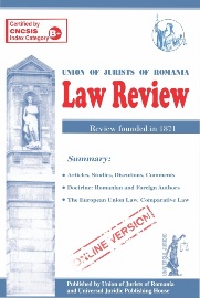 RIGHT TO A PROPER CLIMATE IN THE SYSTEM OF THE RIGHT TO AN ENVIRONMENT AND THE EQUATION OF FUNDAMENTAL HUMAN RIGHTS Cover Image