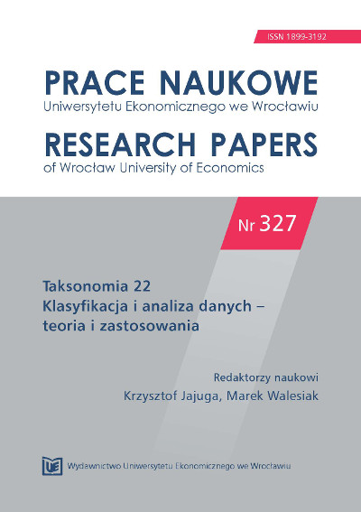 Analysis of the stability of classification of Polish Voivodeships in 2002-2010 according to the sectoral labour productivity Cover Image