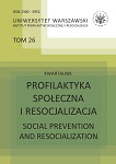 ReviewofthebookbyTomaszJanuszWach:“Proﬁlaktykairesocjalizacja nieletnichzagrożonychuzależnieniemodśrodkówpsychoaktywnych”. Diﬁn, 2014 Cover Image