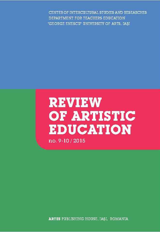 CHARACTERISTICS AND PRINCIPLES OF ART EDUCATION Cover Image