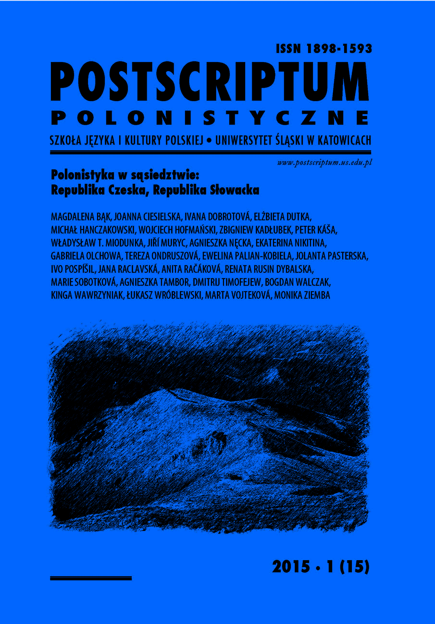 Polish Studies at Comenius University in Bratislava Cover Image