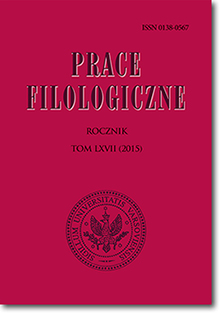 Czego nie można się dowiedzieć o czasownikach z korpusów języka polskiego? Cover Image