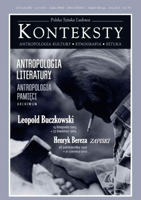 To Derail Language, to Derail History. The Leopold Buczkowski “Anarchive” Cover Image