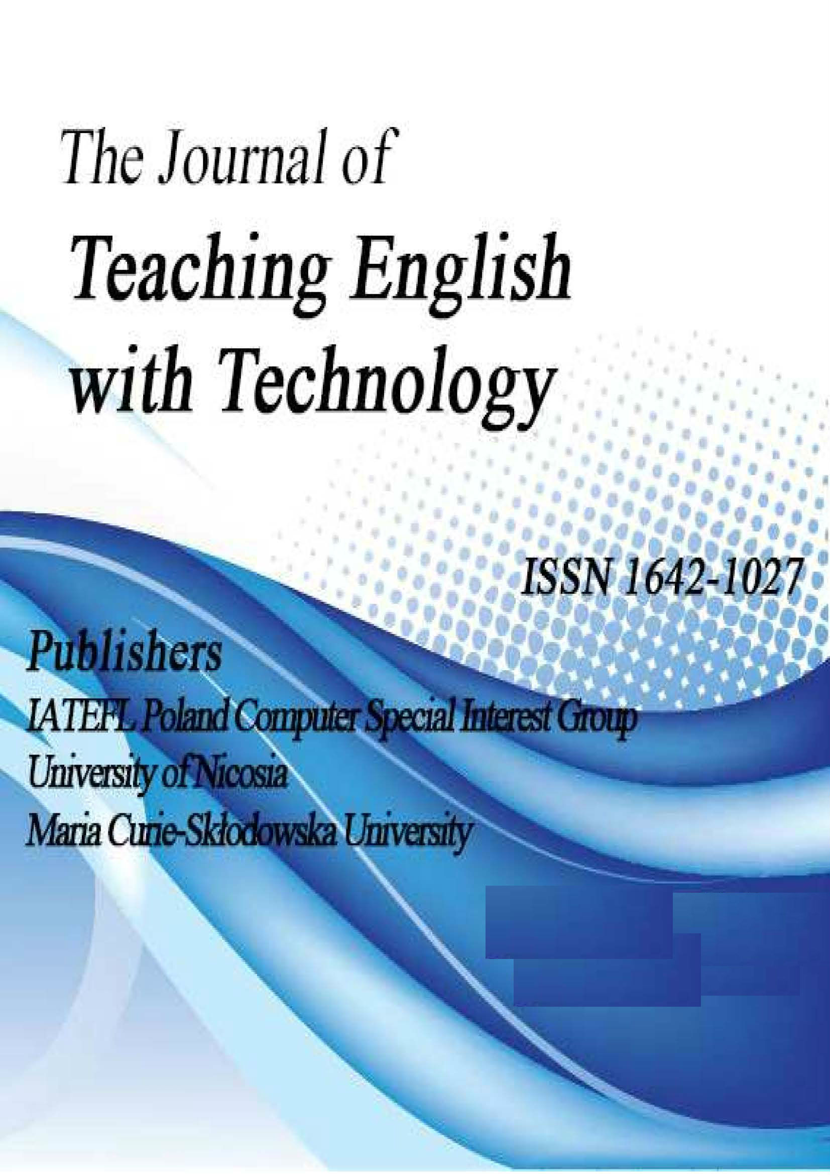 USING LEGO BLOCKS FOR TECHNOLOGY-MEDIATED 
TASK-BASED ENGLISH LANGUAGE LEARNING Cover Image