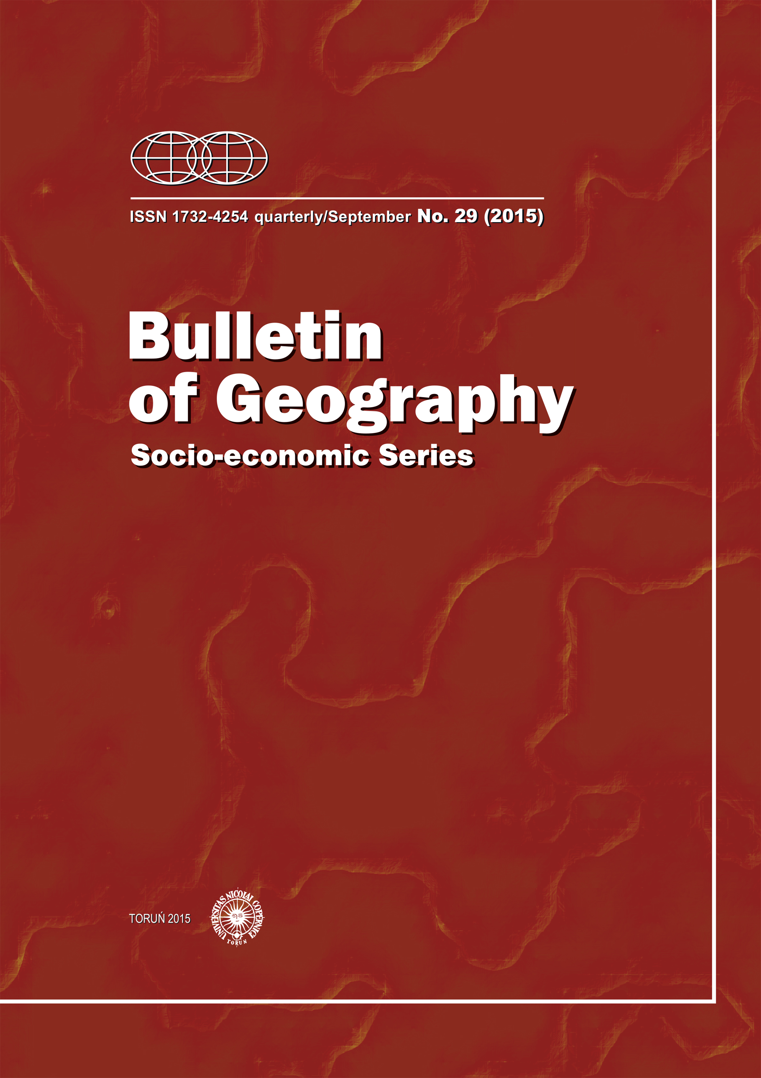 Differences in development levels of urban gminas in the Warmińsko-Mazurskie voivodship in view of the main components of sustainable development Cover Image