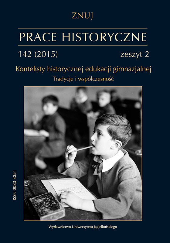 Consistency and Complementarity of the Content of History Teaching and Its Implementation in the Third and Fourth Stages of Education Cover Image