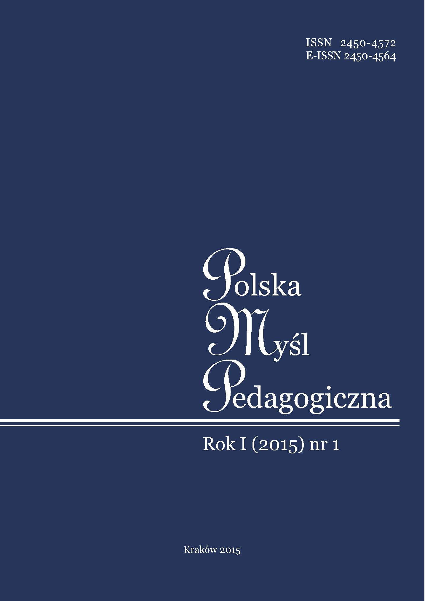 Dominika Jagielska: Hybrydy ideologi i edukacyjnych polskich polityków, Kraków 2014, Wydawnictwo Uniwersytetu Jagiellońskiego, ss. 273 Cover Image