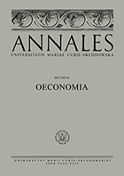 The Structure of Family-Owned Companies and the Quality of a Credit Portfolio – the Analysis Based on Selected Cooperative Banks Cover Image