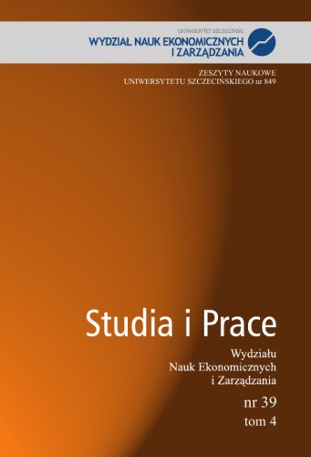 FINANCIAL LIQUIDITY MANAGEMENT AND SIZE OF ENTERPRISES – SELECTED ASPECTS ON THE BASIS OF EMPIRICAL STUDIES Cover Image