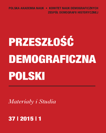 The Demography of the Magnate Family in the Grand Duchy of Lithuania against the Background of the West European Elites. Selected Problems Cover Image