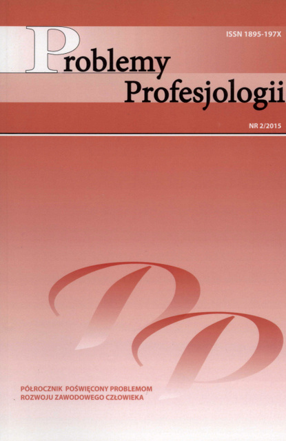 Report of the Third International Congress Profesjologicznego - PROFERG 2015 Cover Image