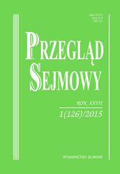 Trends in the changes of constitutional status and functions of the Senate of the Republic of Poland, Andrzej Bisztyga, Piotr Zientarski (eds.) Cover Image