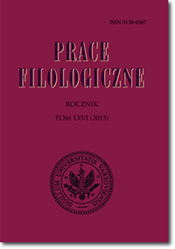 The palatal contexts’ effects on allophonic variation of vowels in the Kurpie dialect Cover Image