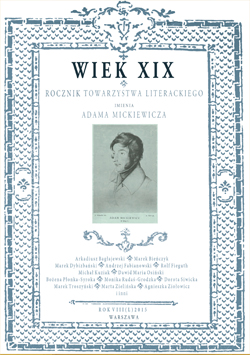 Adam Mickiewicz’ Forefathers’ Eve. Part III in the Perspective of the Literary Researcher Cover Image