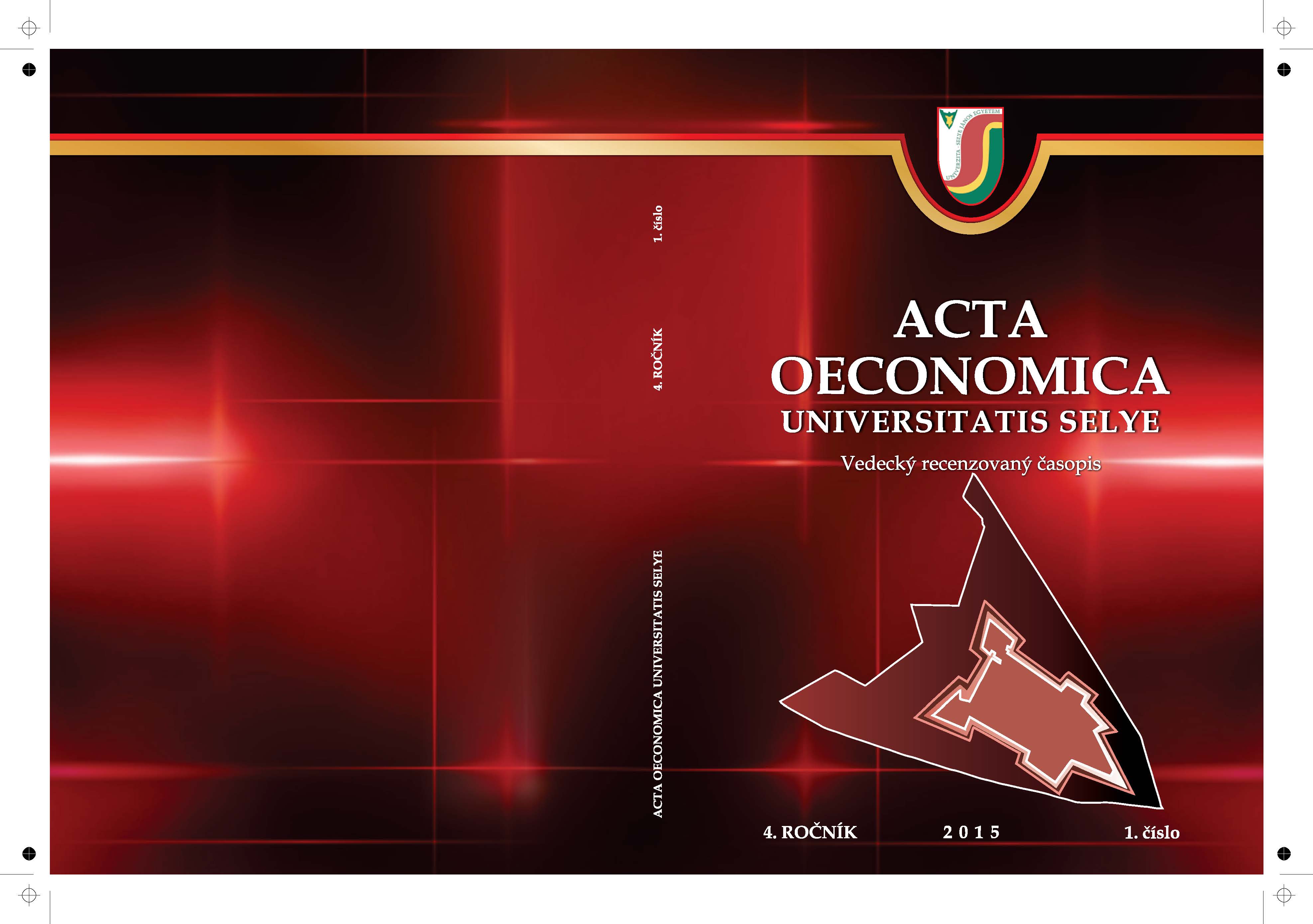 REGRESSION ANALYSIS OF FACTORS AFFECTING VOLUME OF INVESTMENT IN THE V4 COUNTRIES Cover Image