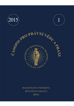 Jubilee of Professor Emeritus Petr Hajn, Faculty of Law, Masaryk University Cover Image