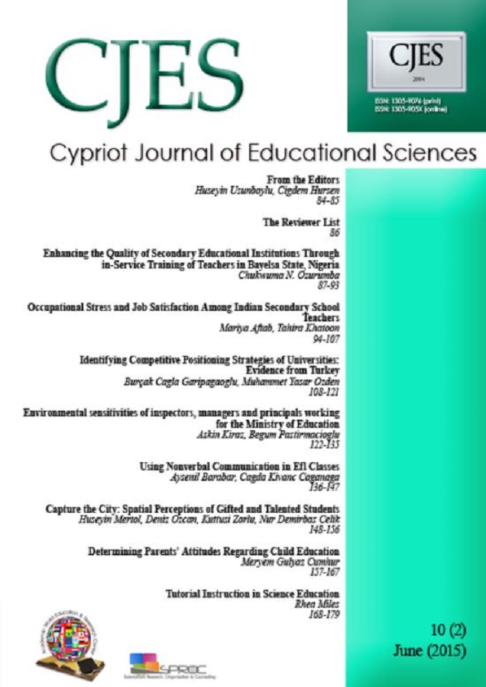 Capture the City: Spatial Perceptions of Gifted and Talented Students Cover Image