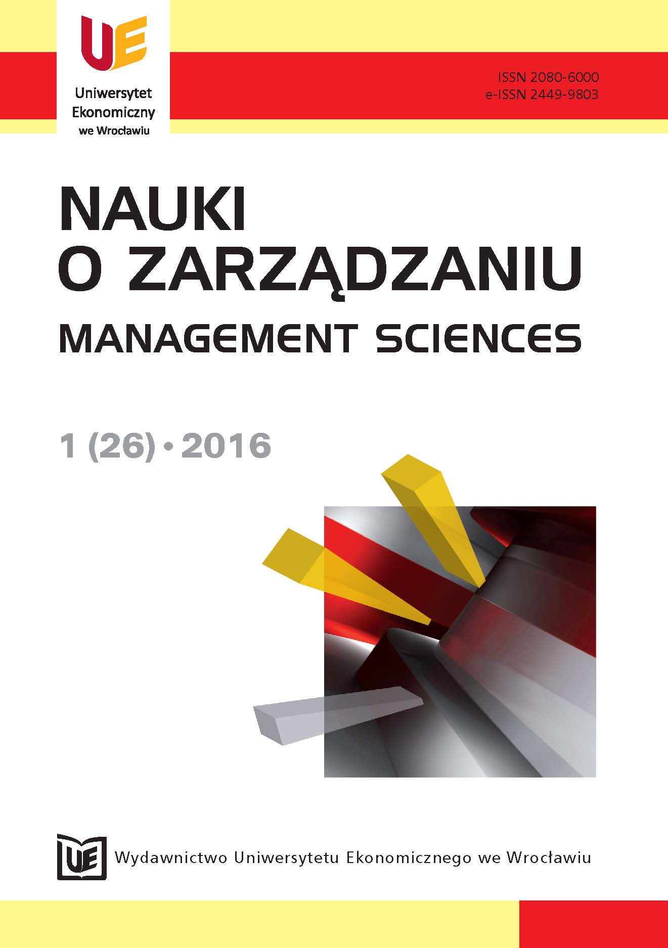 PDCA cycle in crisis management on the example of Polish enterprises Cover Image