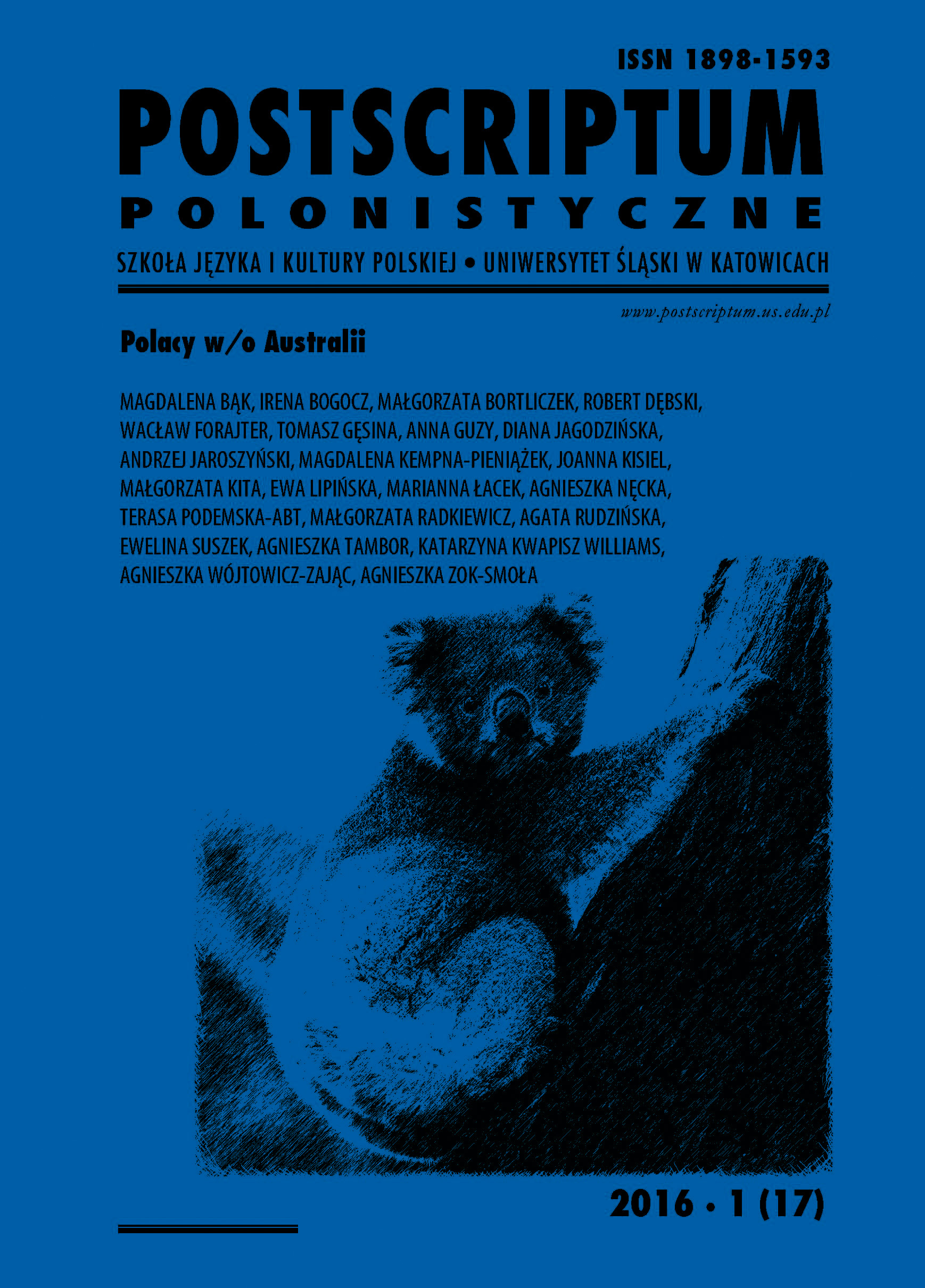 Raports: Popular vs. elitist Polish Studies. Reflections on the 2nd Congress of Polish Studies Didactics Cover Image