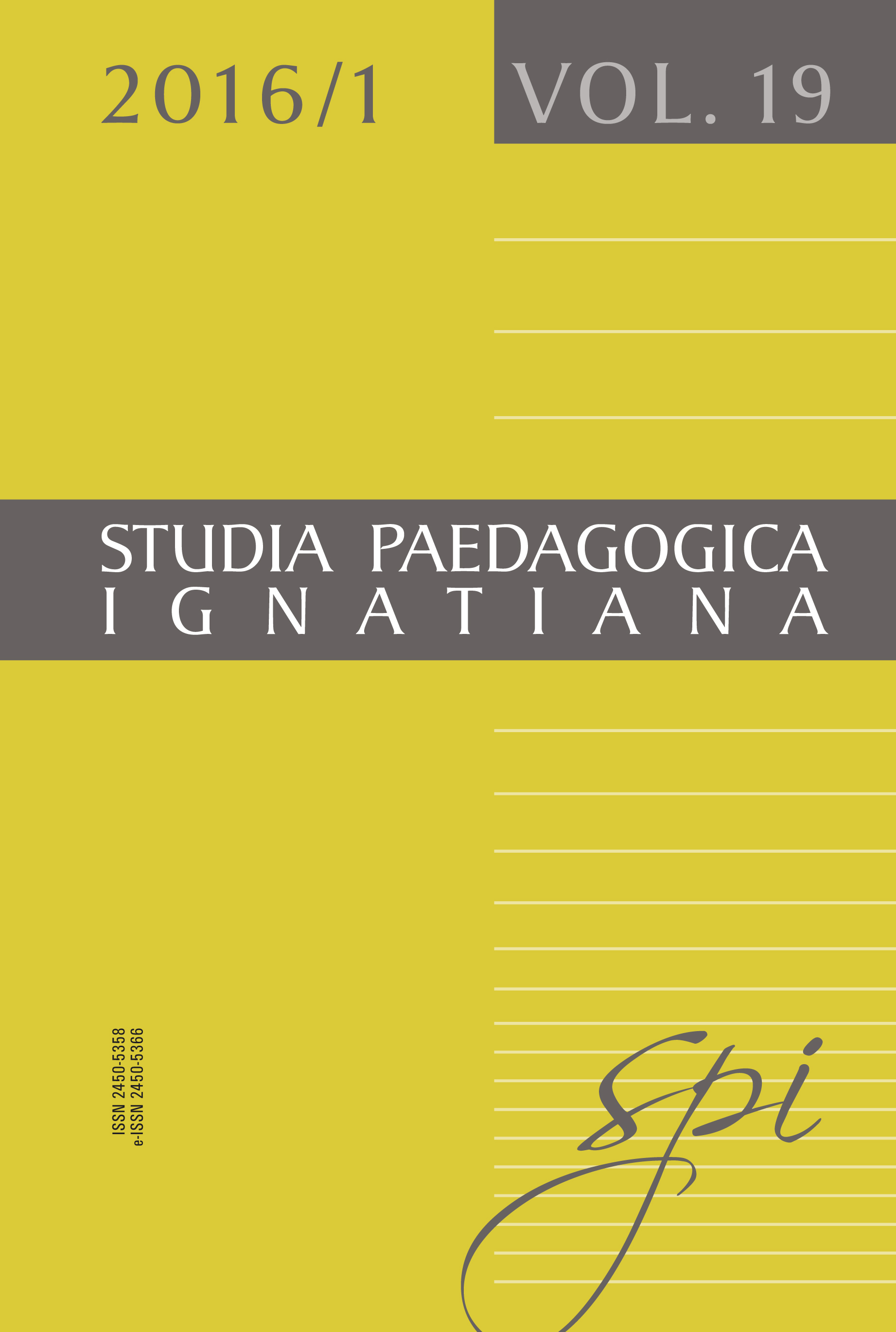 Between Scientific Knowledge and Wisdom in Education – In the Area of the Philosophy of Education Cover Image