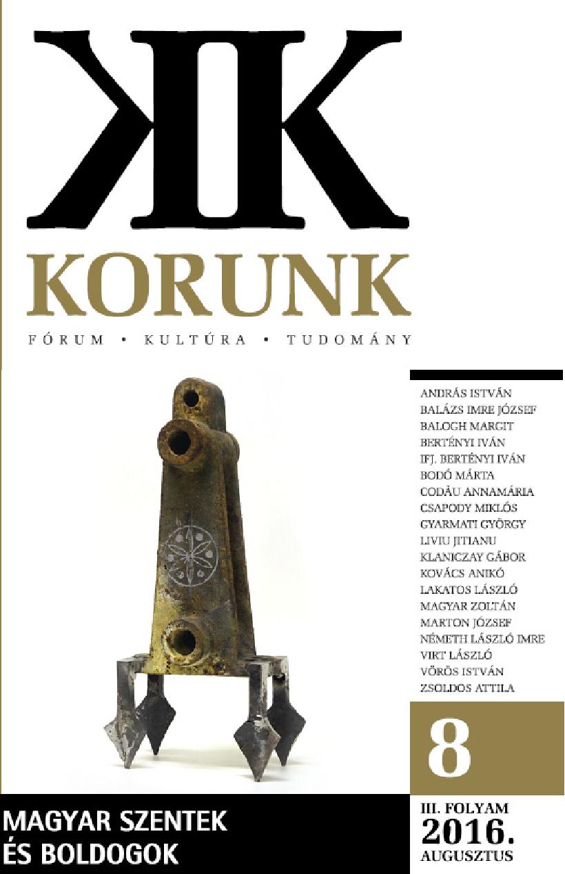 On a New Monograph on a Sculpture from Kolozsvár Cover Image