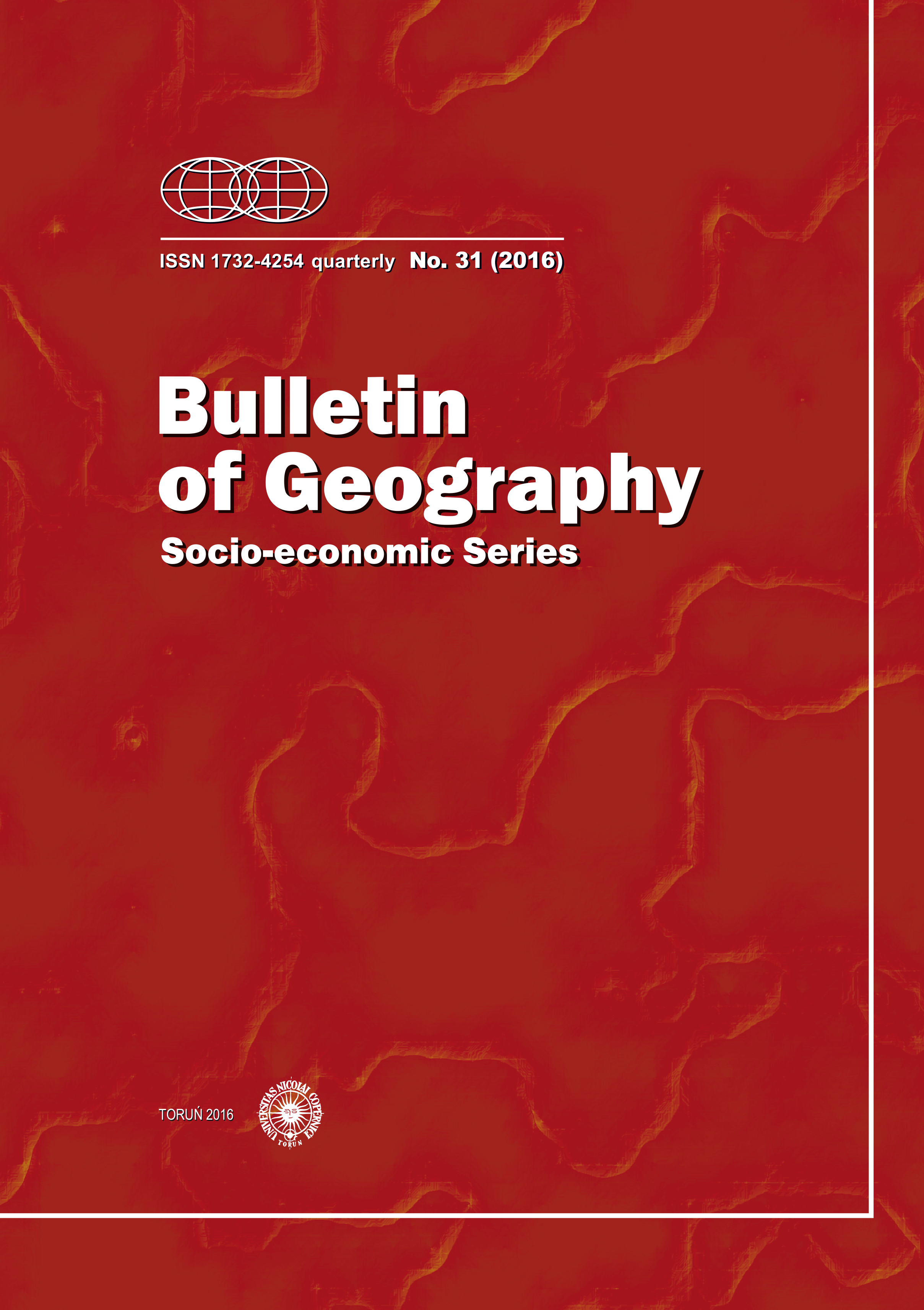 The dynamics of sex-age structure of the population in urban and rural areas in the Republic of Kazakhstan in the years 1991-2013 Cover Image