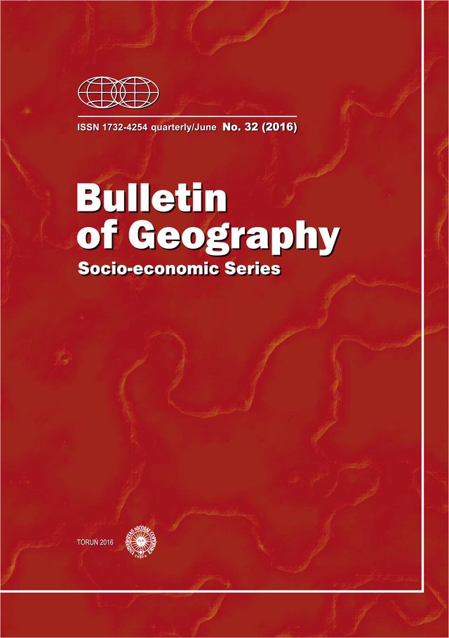 Creative Clusters in Visegrad Countries: Factors Conditioning Cluster Establishment and Development Cover Image