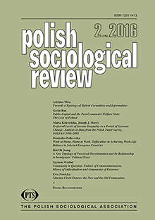 Work at Home, Home at Work: Difficulties in Achieving Work-Life Balance in Selected European Countries Cover Image