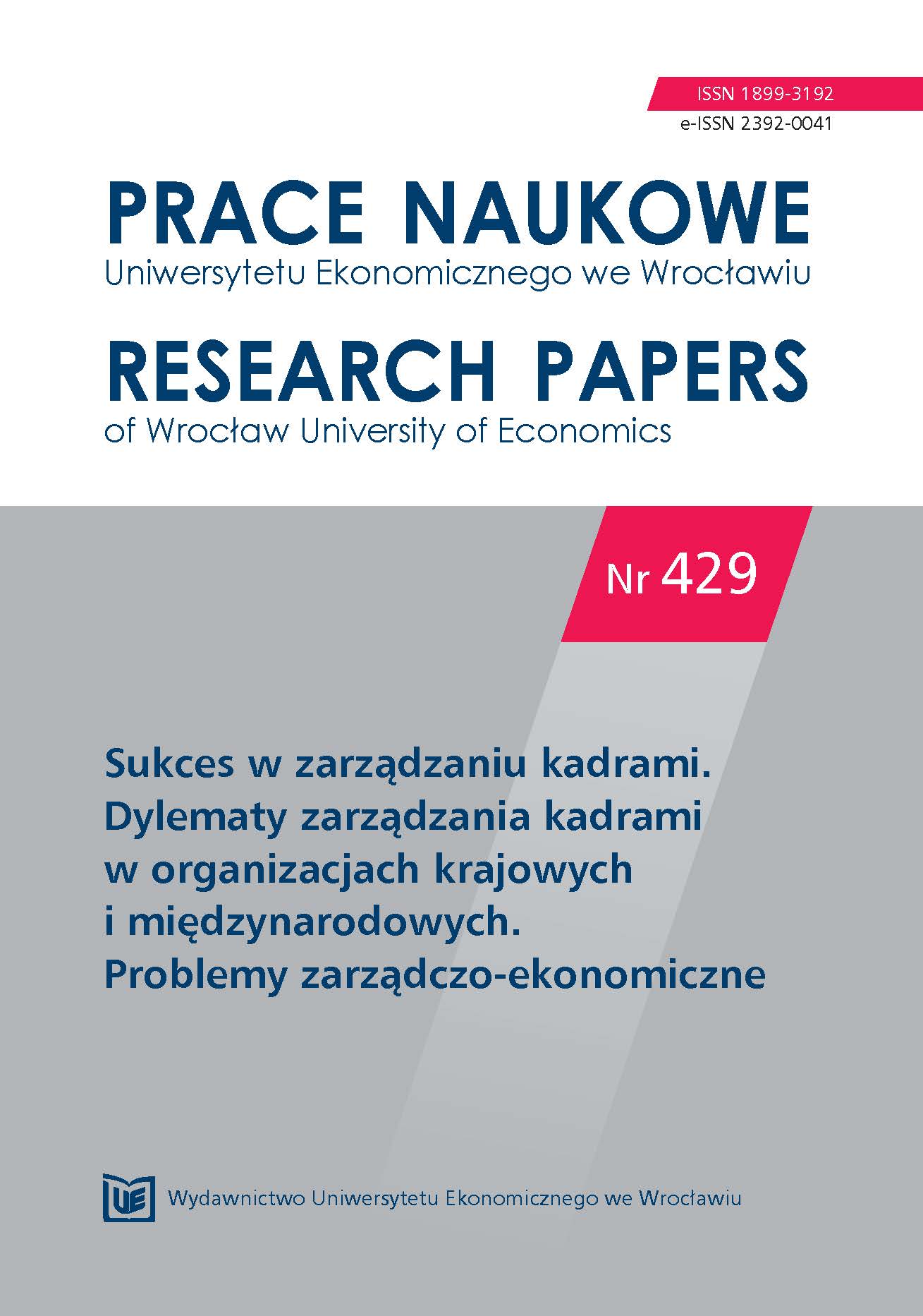 Comprehensive flexibility of human capital management in Polish and Lithuanian companies Cover Image