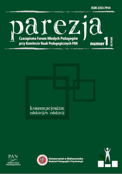 Benefit from education. Consequences of the free market for pre-school education in Poland Cover Image