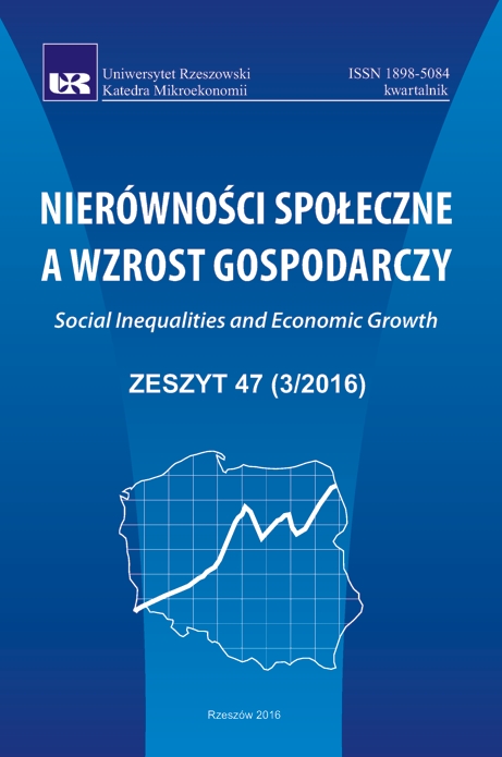 Impact of Global Financial Crisis on Economic Cohesion of the Countries of Central-Eastern Europe Cover Image