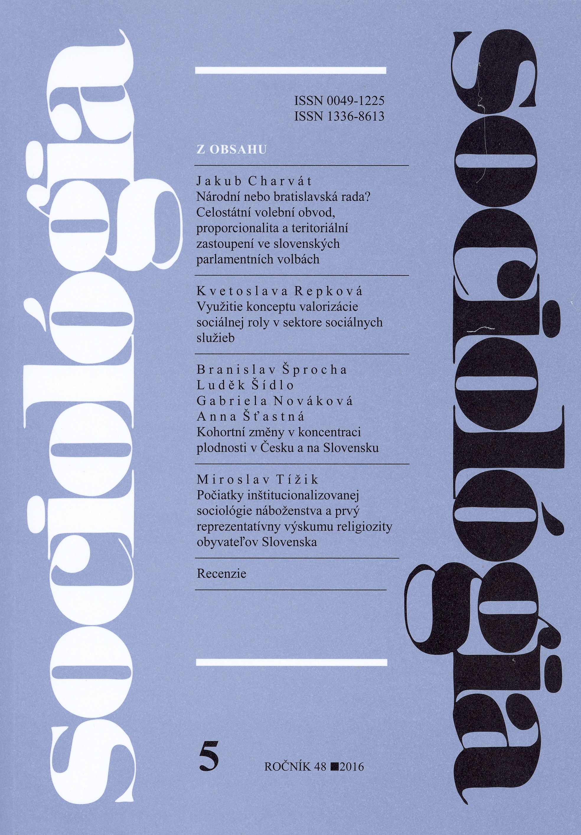 Cohort Changes in the Concentration of Fertility in the Czech Republic and Slovakia Cover Image