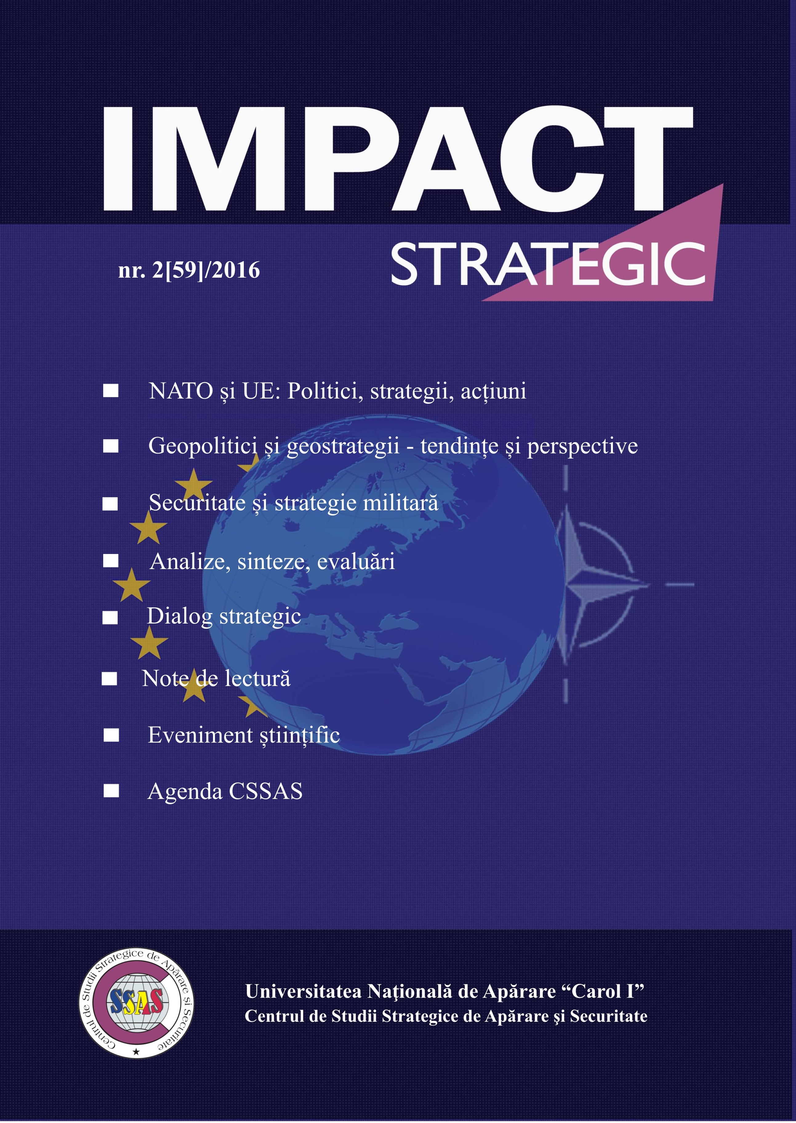 Adaptation of the Czech Republic Defence Policy to the Dynamics of the Security Environment Cover Image