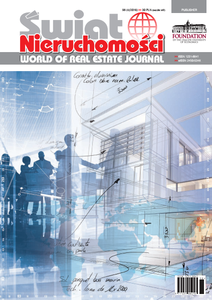 The Risk of Bankruptcy and the Effectiveness of Value Creation of the Construction Sector Enterprises in Poland Cover Image