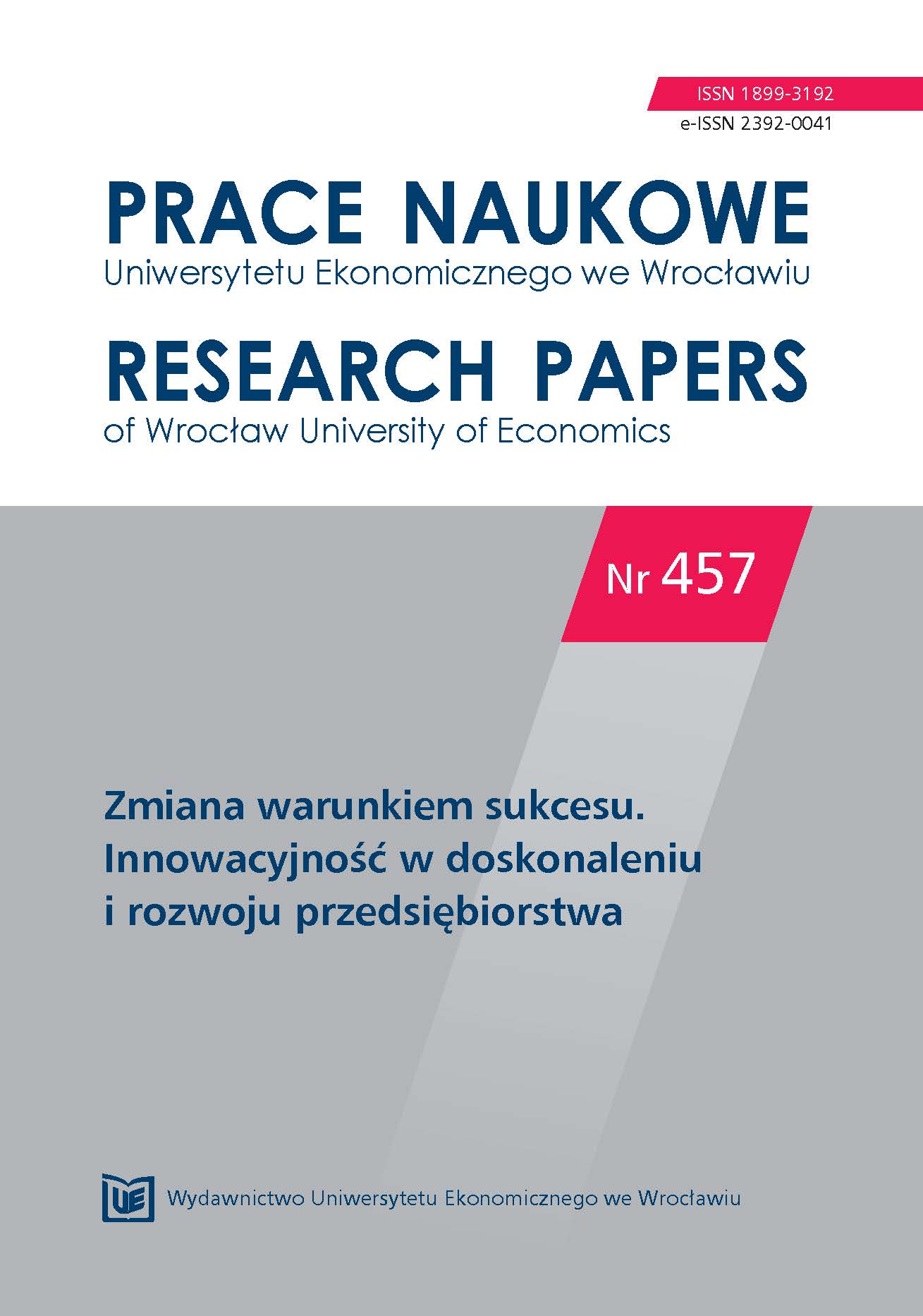 Determinants of employees creativity and organizational creativity in the context of changes Cover Image