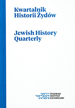 The Thoughts of Modern Jews. Elections to 4th Duma, Economic Boycott and Polish-Jewish Relations (1912-1914) as Seen by Warsaw’s “Haynt” Cover Image