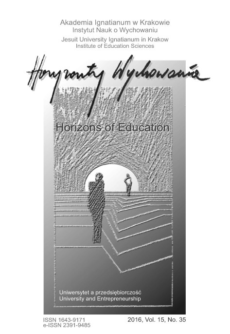 Internationalization of the higher education institutions – conditions and symptoms in the light of the facts and numbers Cover Image