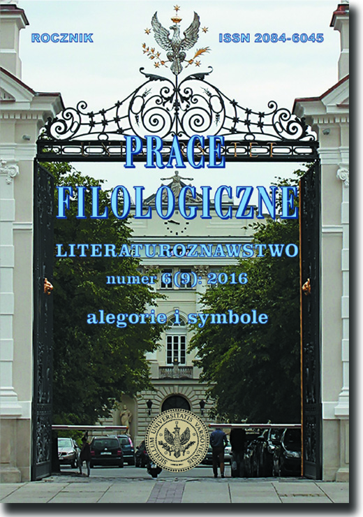 Wykorzystanie symboliki tetragramu w {O ślachetności a zacności płci niewieściej} (1575) Macieja Wirzbięty Cover Image