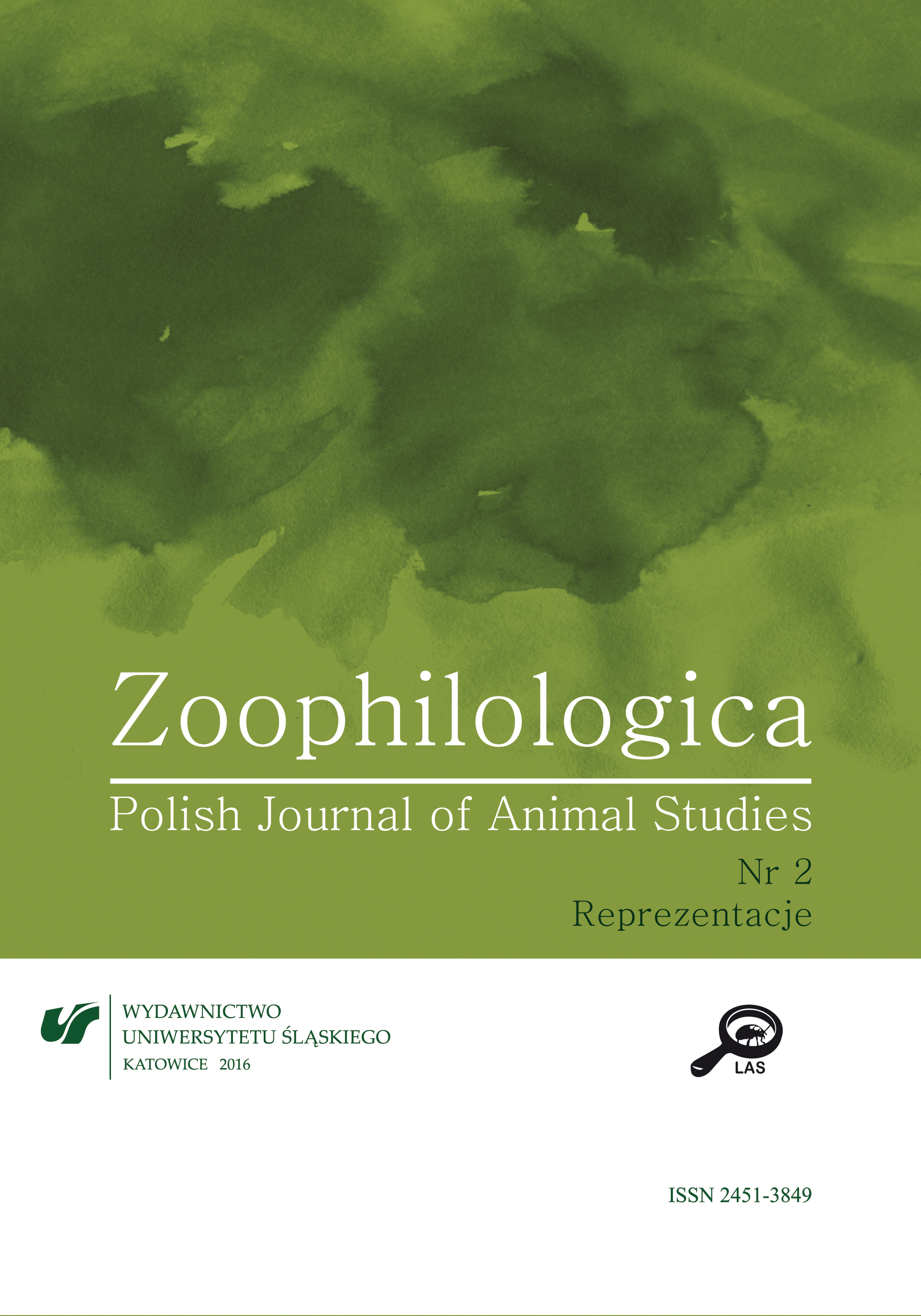 Reports: Report on the meeting of the Academic Circle of Animal Rights “Animal theology” (Katowice, April 26, 2016) Cover Image