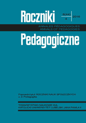 Axiological Assumptions of the Activity of People's Catholic Universities in Poland in the Years 1988-2004 Cover Image