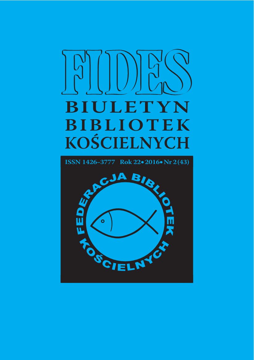 „Wiadomości Kościelne. Kirchliche Nachrichten” of St. Joseph Parish in Ruda Śląska as a Source of History of Town and Parish in the Years 1908-1911 Cover Image