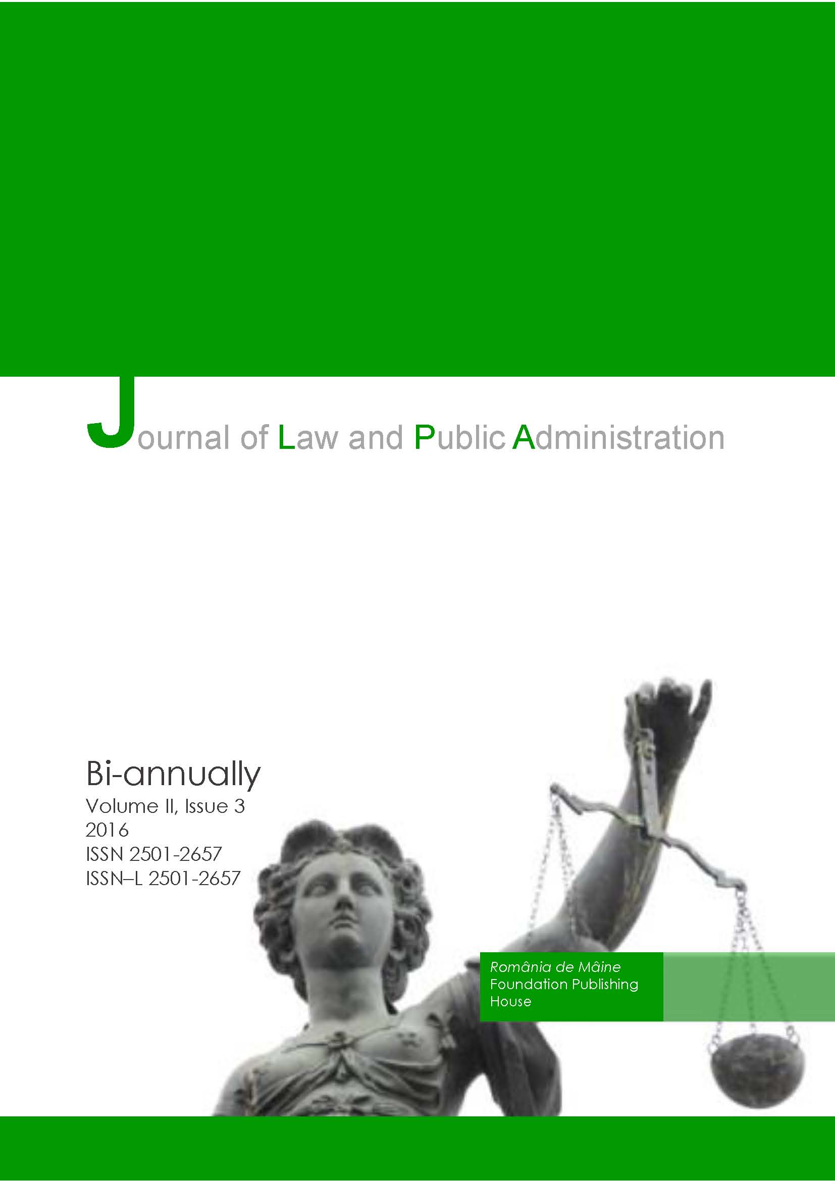 Particularities Regarding the Criminal Investigation  of Tax Evasion Crimes Cover Image