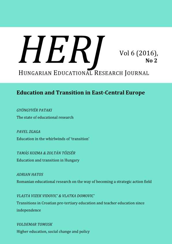 Transitions in Croatian Pre-tertiary Education and Teacher Education Since Independence Cover Image