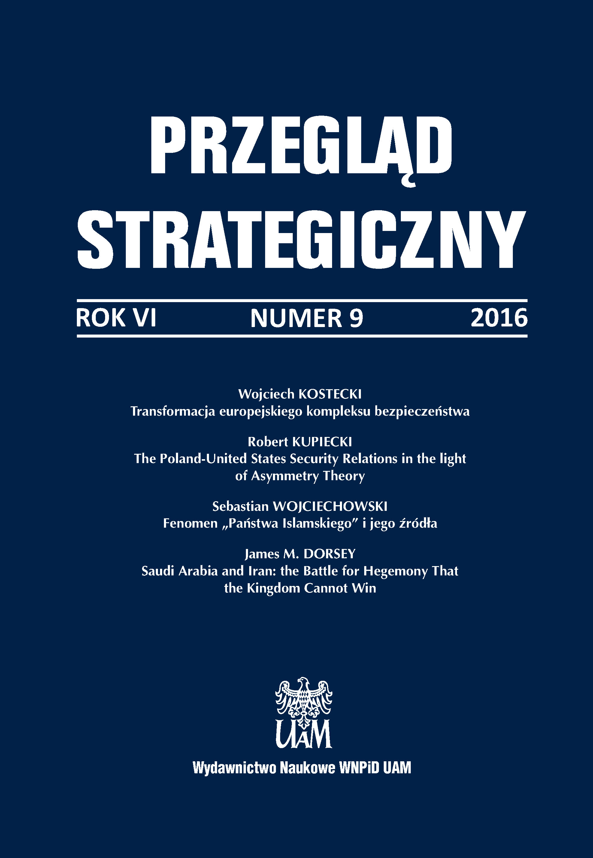 Interpretation of operational factors in the rules and doctrines selected countries in the context of the fight against the so-called Islamic state Cover Image