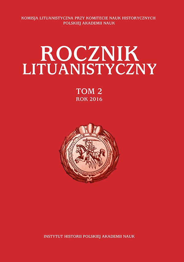 What do Grodno monastery chronicles keep silent about? (Second half of the seventeenth and the eighteenth century) Cover Image