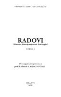 Archaeological Research of Medieval Graveyards in Kopošići near Ilijaš and Divičani near Jajce, with a Survey of Medieval Tombstones on the Area of Hadžići Cover Image