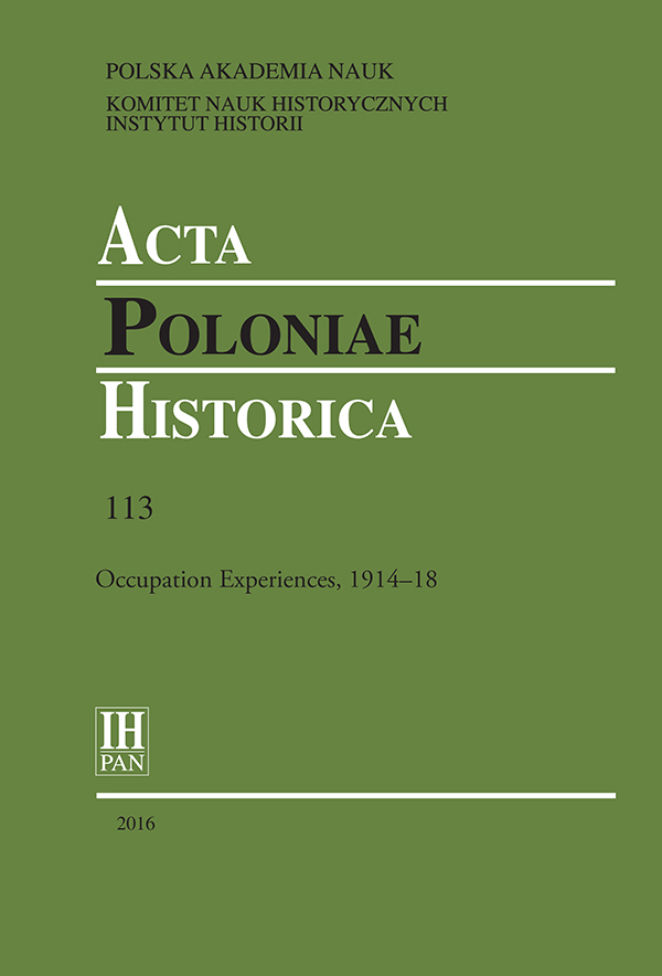 The Expulsions from the ‘Congress’ Kingdom of Poland and Galicia as Seen from Personal Accounts (1914–18) Cover Image