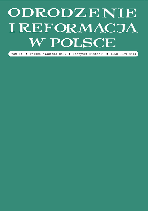 The Cold Water Ordeal in Witchcraft Accusations and Trials in the Polish-Lithuanian Commonwealth in the 16th–18th Century Cover Image